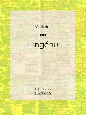 cover image of L'Ingénu